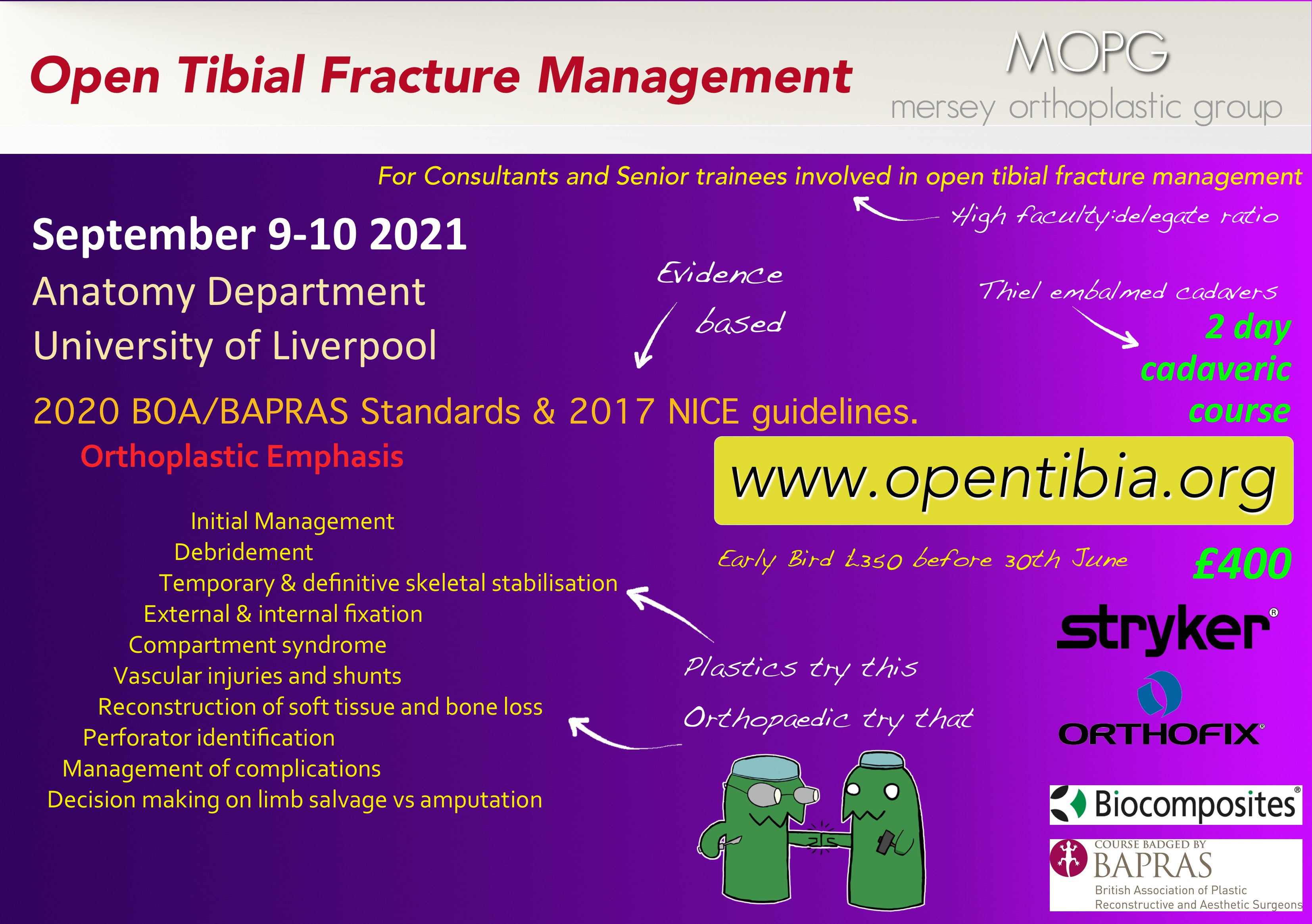Open Tibia Fracture Management Course